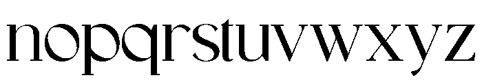 Grayson-Regular1 Font LOWERCASE