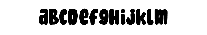 Greastly Free Regular Font LOWERCASE