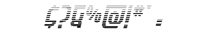 Great Laker Gradient Font OTHER CHARS