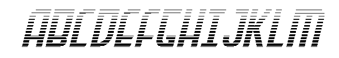 Great Laker Gradient Font UPPERCASE
