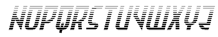 Great Laker Gradient Font UPPERCASE