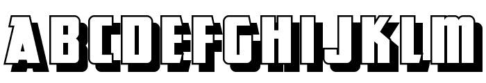Great Lakes Shadow NF Font LOWERCASE