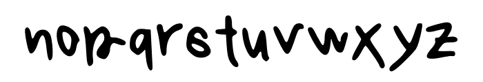 Great Regular Font LOWERCASE