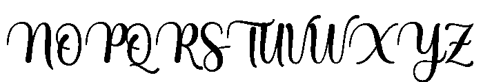 Great Slave Font UPPERCASE