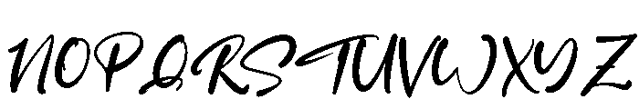 Great Wish Font UPPERCASE