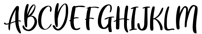 GreatWishes Font UPPERCASE