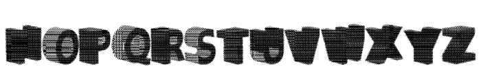 GreaterShadow Font UPPERCASE