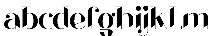 Greatest Realities Demo Regular Font LOWERCASE