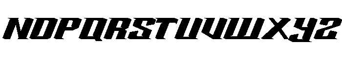 Greats Racing Italic Font UPPERCASE
