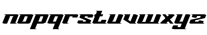 Greats Racing Italic Font LOWERCASE