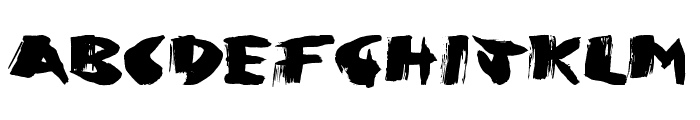 Greed Font LOWERCASE