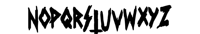 Greek Punk Party Font UPPERCASE