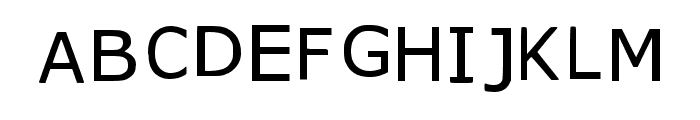 Greeko Affix Regular Font UPPERCASE