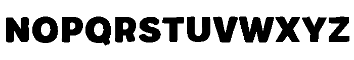 Green Matcha Font UPPERCASE