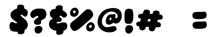 Green Ocean Font OTHER CHARS