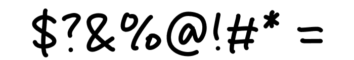 Green Sage Font OTHER CHARS