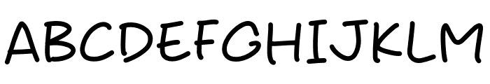 Green Sage Font UPPERCASE