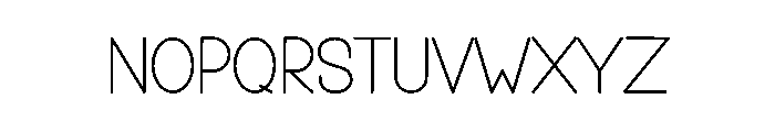 Green Summer Font UPPERCASE