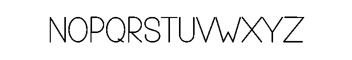 Green Summer Font LOWERCASE