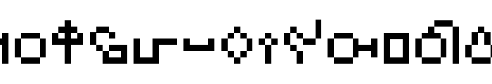 Greenbeanish font Regular Font UPPERCASE