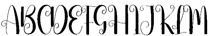 Greenlight Font UPPERCASE