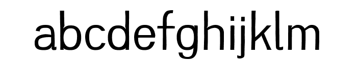 Greenstyle Light Font LOWERCASE