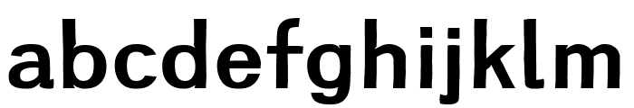 Greenstyle Semibold Font LOWERCASE
