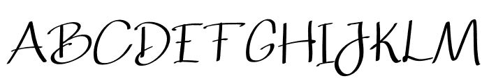 Gregory Hwang Font UPPERCASE