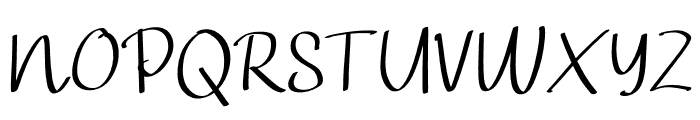 Gregory Hwang Font UPPERCASE