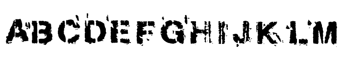 Gregphix Font UPPERCASE