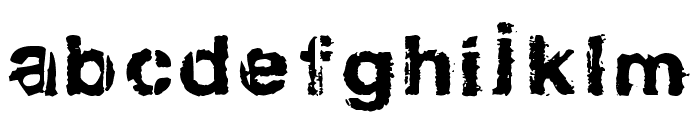 Gregphix Font LOWERCASE