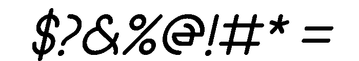Grelessa intersekt Bold Italic Font OTHER CHARS