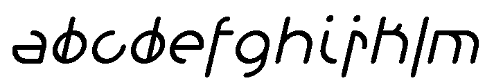 Grelessa intersekt Bold Italic FONT