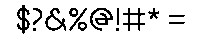 Grelessa intersekt Bold Font OTHER CHARS