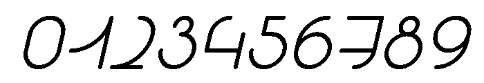 Grelessa intersekt Italic Font OTHER CHARS