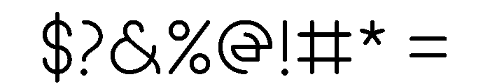 Grelessa intersekt Regular Font OTHER CHARS