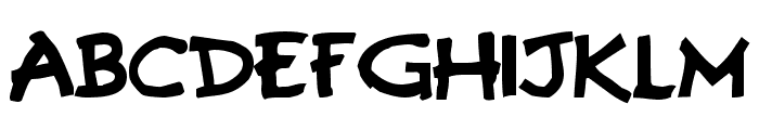 Gremlins Font UPPERCASE