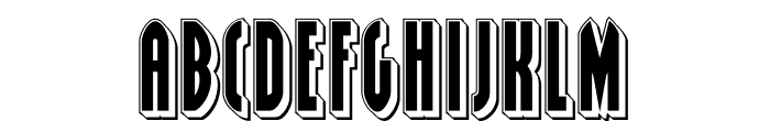 Grendel's Mother Punch Font LOWERCASE