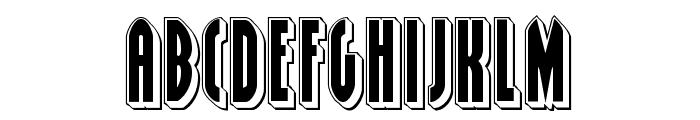 Grendel's Mother Punch Font LOWERCASE