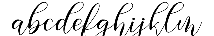 Gresya Font LOWERCASE