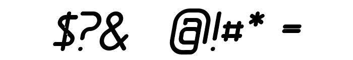 GreyscaleBasic Bold Italic Font OTHER CHARS