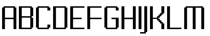 Gridking Regular Font UPPERCASE