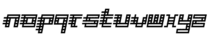 Gridli Bold Italic Font LOWERCASE