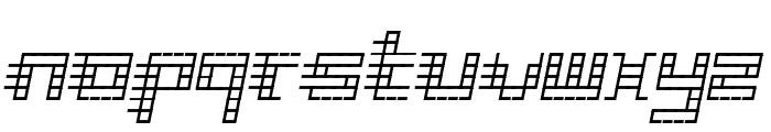Gridli Italic Font LOWERCASE