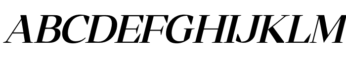 Gridova DEMO VERSION Italic Font UPPERCASE
