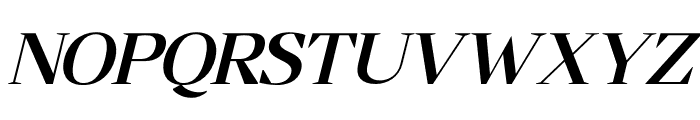 Gridova DEMO VERSION Italic Font UPPERCASE