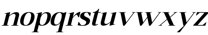 Gridova DEMO VERSION Italic Font LOWERCASE