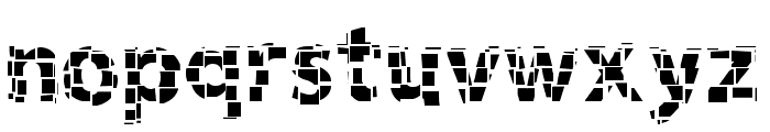 Gridshift Font LOWERCASE