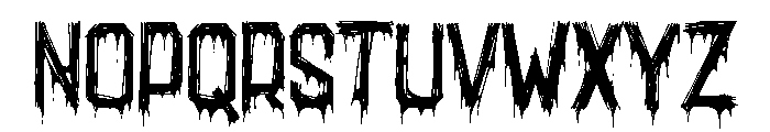 Grim Creeper Font UPPERCASE
