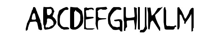 Grimace Font UPPERCASE